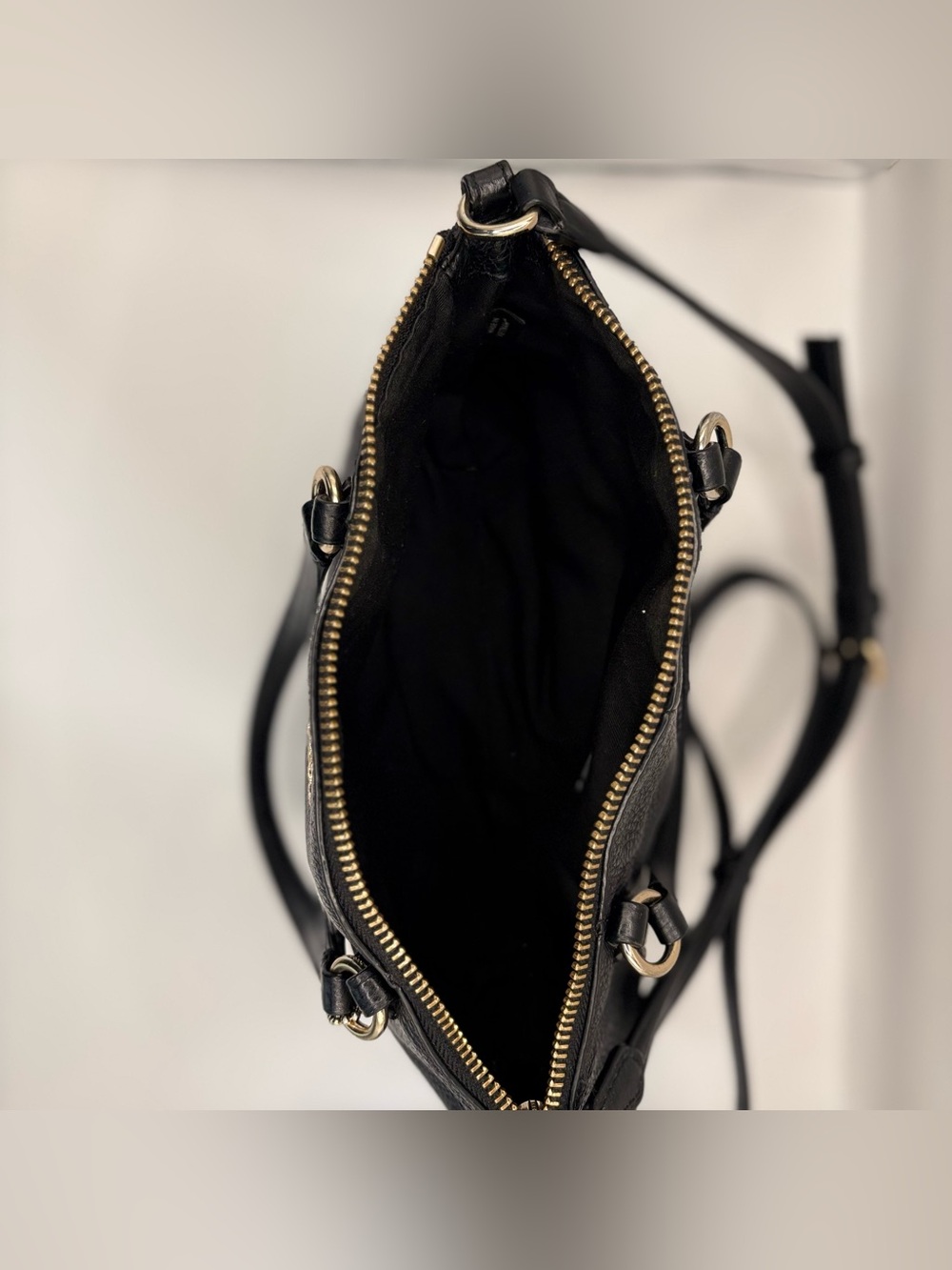 Coach Kelsey Small Black Leather Satchels - Picture 7 of 10